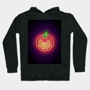 Neon Halloween design Hoodie